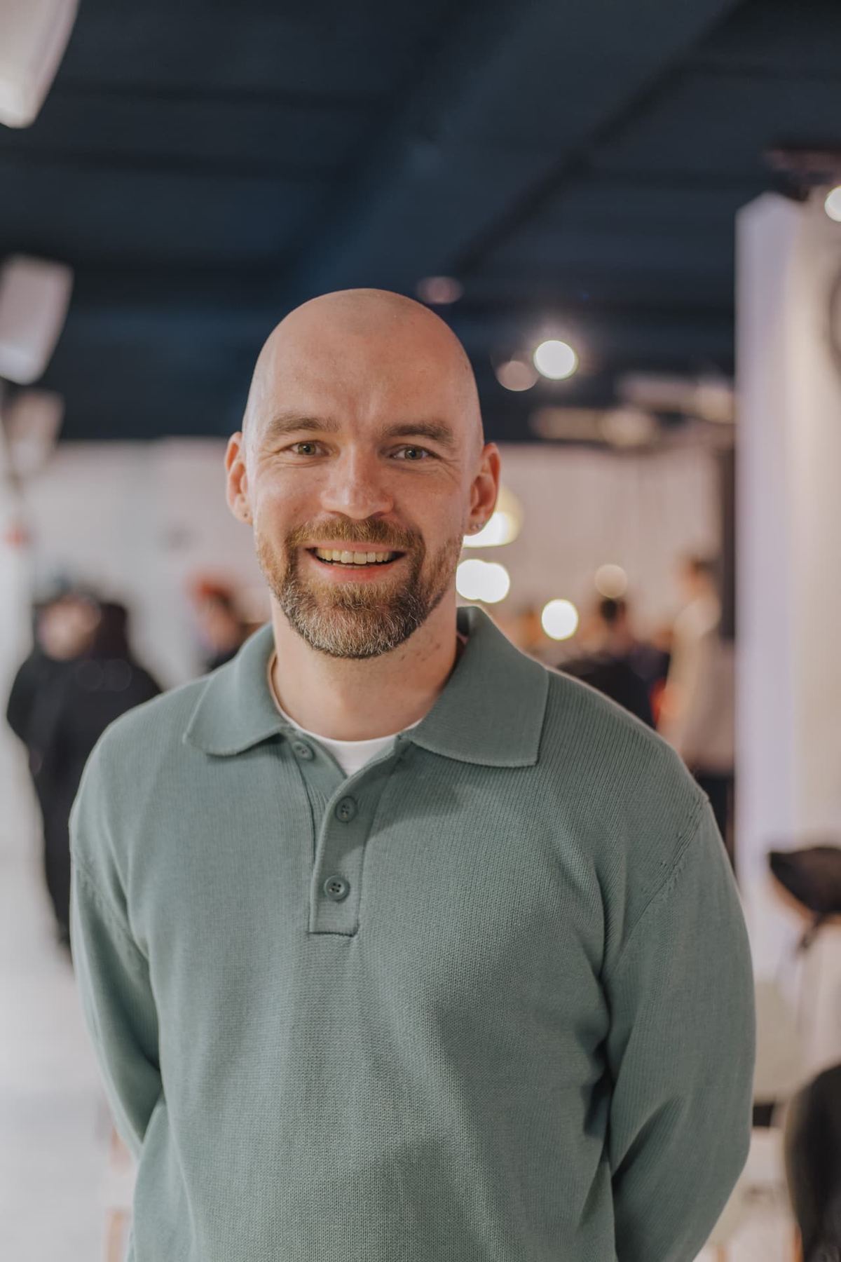 Dima Abramov, founder of CraftingProduct, at an Amsterdam product community event.